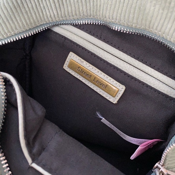 Pocket front corduroy mini backpack - Picture 7 of 10